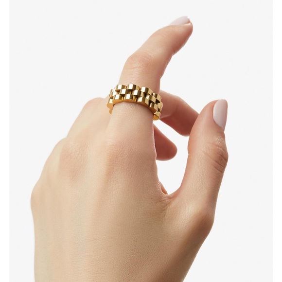 Ana Luisa Jewelry - Gold Statement Parker Ring